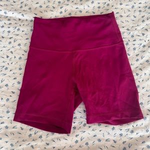 Lululemon High Rise Wunder Train Short 6”